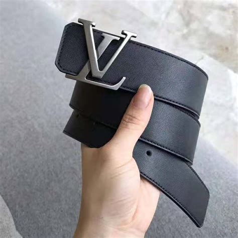 mens black lv belt|louis vuitton men's belt sale.